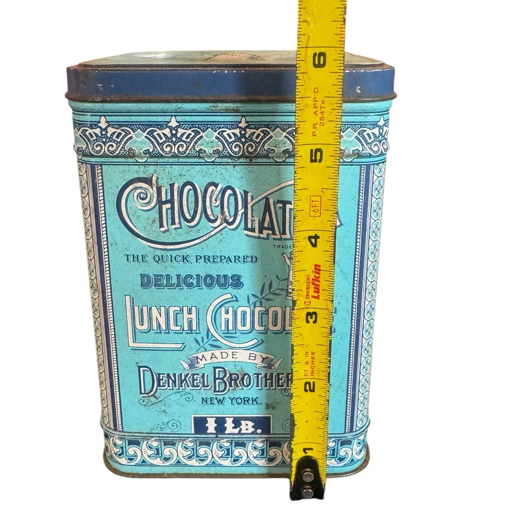 Chocolatina Lunch Chocolate Denkel Brothers Tin - Picture 3 of 9